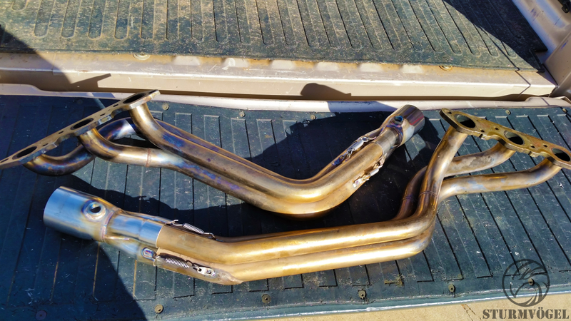 Illustration for article titled Picked up my modified longtube headers.